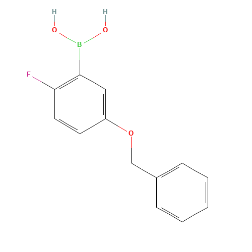 [5-(Benzyloxy)-2-fluorophenyl]boronic acid (CAS: 1217500-68-9) - Related Chemical Product