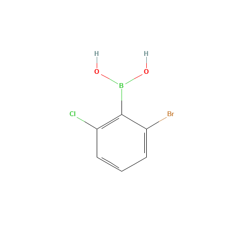 (2-Bromo-6-chlorophenyl)boronic acid (CAS: 1107580-65-3) - Related Chemical Product