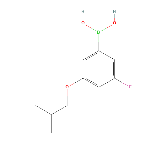 (3-Fluoro-5-isobutoxyphenyl)boronic acid (CAS: 850589-57-0) - Related Chemical Product