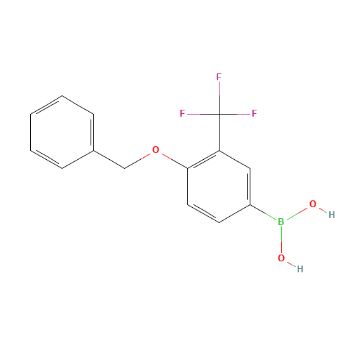 4-Benzyloxy-3-(trifluoroMethyl)phenylboronicacid (CAS: 1245014-05-4) - Related Chemical Product