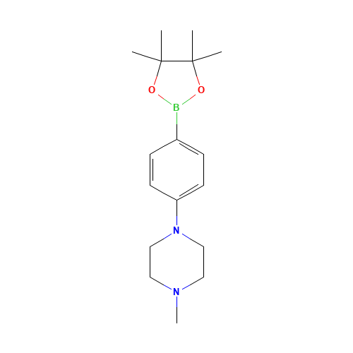 1-Methyl-4-[4-(4,4,5,5-tetramethyl-1,3,2-dioxaborolan-2-yl)phenyl]piperazine (CAS: 747413-21-4) - Related Chemical Product