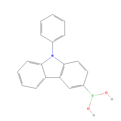 (9-Phenyl-9H-carbazol-3-yl)boronic acid (CAS: 854952-58-2) - Related Chemical Product