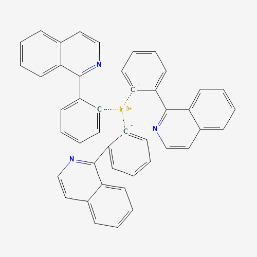 tris[2-(1-isoquinolyl)phenyl]iridium (CAS: 435293-93-9) - Related Chemical Product