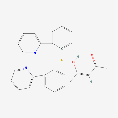 Bis(2-phenylpyridine)(acetylacetonate)iridium(III) (CAS: 337526-85-9) - Related Chemical Product