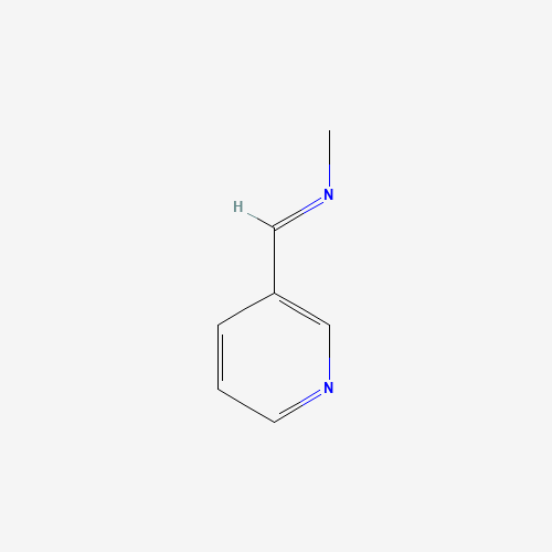 alpha-(Methylimino)-3-picoline (CAS: 16273-54-4) - Chemical Structure and Molecular Formula 