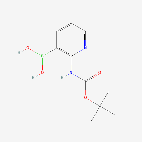 (2-[(TERT-BUTOXYCARBONYL)AMINO]PYRIDIN-3-YL)BORONIC ACID (CAS: 863753-35-9) - Related Chemical Product