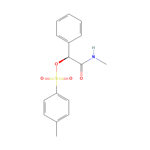 (S)-2-(METHYLAMINO)-2-OXO-1-PHENYLETHYL 4-METHYLBENZENESULFONATE (CAS: 871224-68-9) - Related Chemical Product