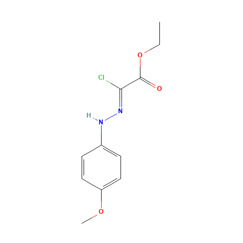 Acetic acid, 2-chloro-2-[2-(4-methoxyphenyl)hydrazinylidene], ethyl ester (CAS: 27143-07-3) - Related Chemical Product
