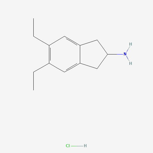 5,6-Diethyl-2,3-dihydro-1H-inden-2-amine hydrochloride (CAS: 312753-53-0) - Related Chemical Product