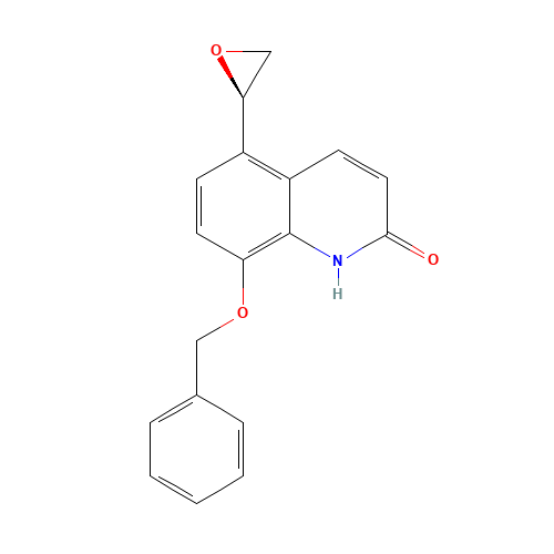 2(1H)-Quinolinone, 5-(2R)-oxiranyl-8-(phenylmethoxy)- (CAS: 173140-90-4) - Related Chemical Product