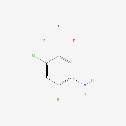 2-Bromo-4-chloro-5-(trifluoromethyl)benzenamine (CAS: 193090-44-7) - Related Chemical Product