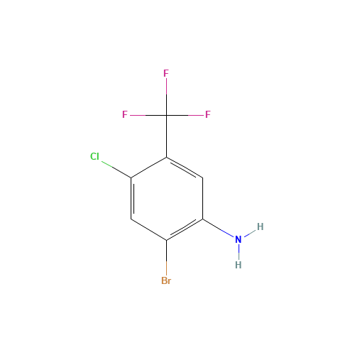 2-Bromo-4-chloro-5-(trifluoromethyl)benzenamine (CAS: 193090-44-7) - Related Chemical Product