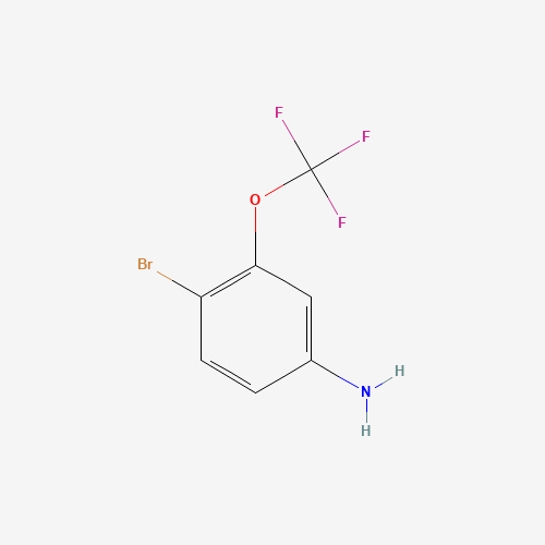 4-BROMO-3-TRIFLUOROMETHOXY-PHENYLAMINE (CAS: 116369-25-6) - Related Chemical Product