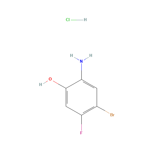 5-BROMO-4-FLUORO-2-HYDROXY-ANILINE HCL (CAS: 1037298-12-6) - Related Chemical Product