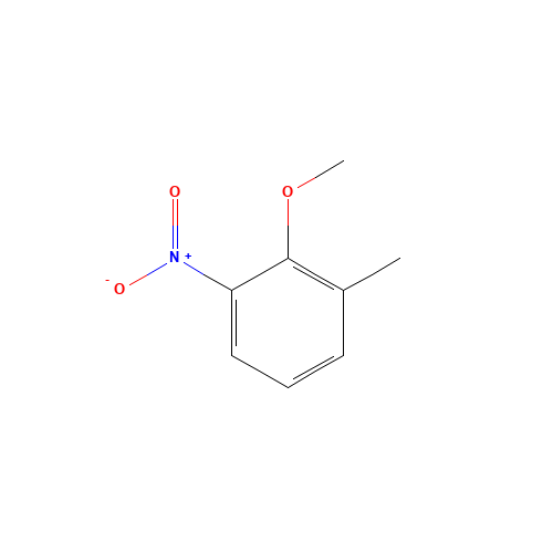 2-Methyl-6-nitroanisole (CAS: 18102-29-9) - Chemical Structure and Molecular Formula 