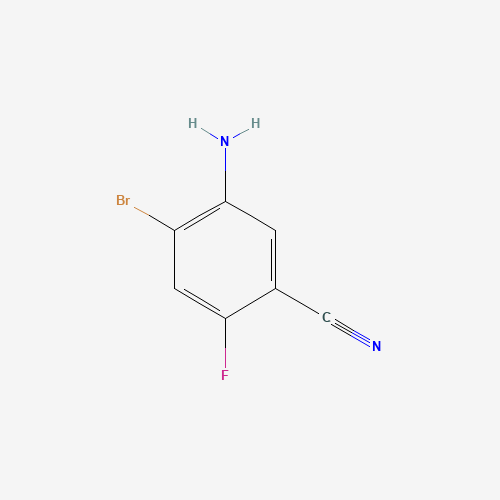 BENZONITRILE, 5-AMINO-4-BROMO-2-FLUORO (CAS: 893615-28-6) - Related Chemical Product