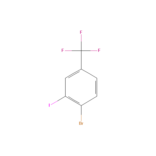 4-Bromo-3-iodobenzotrifluoride (CAS: 640280-28-0) - Related Chemical Product
