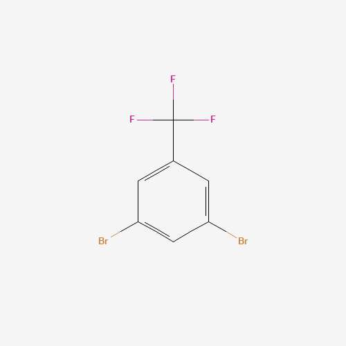 3,5-Dibromobenzotrifluoride (CAS: 401-84-3) - Chemical Structure and Molecular Formula 