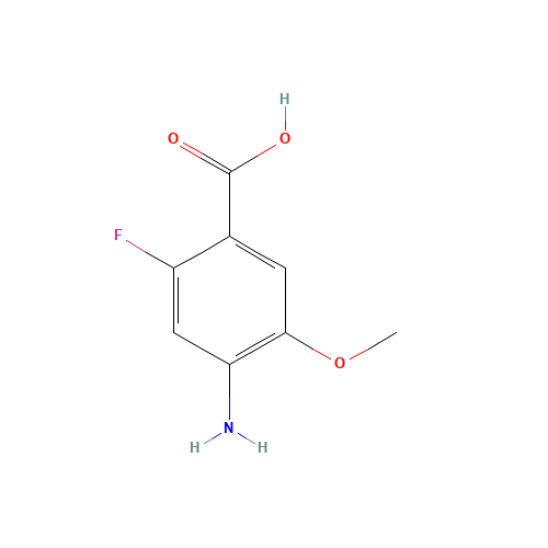 4-Amino-2-fluoro-5-methoxybenzoic acid (CAS: 1001346-91-3) - Related Chemical Product