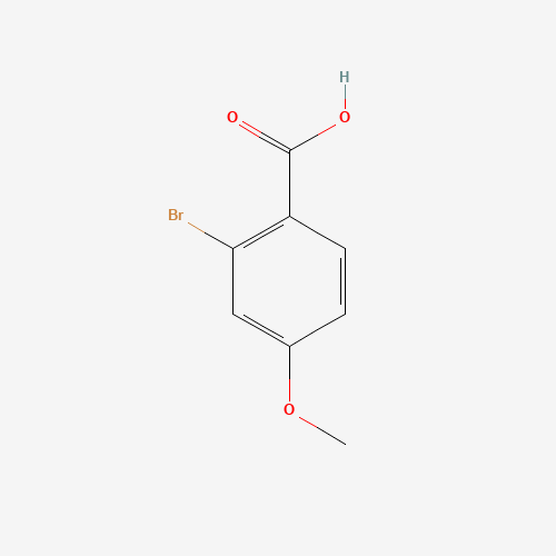 2-Bromo-4-methoxybenzoic acid (CAS: 74317-85-4) - Chemical Structure and Molecular Formula 