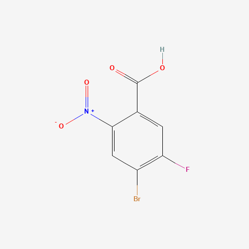 2-nitro-4-Bromo-5-fluorobenzoic acid (CAS: 1020717-99-0) - Related Chemical Product