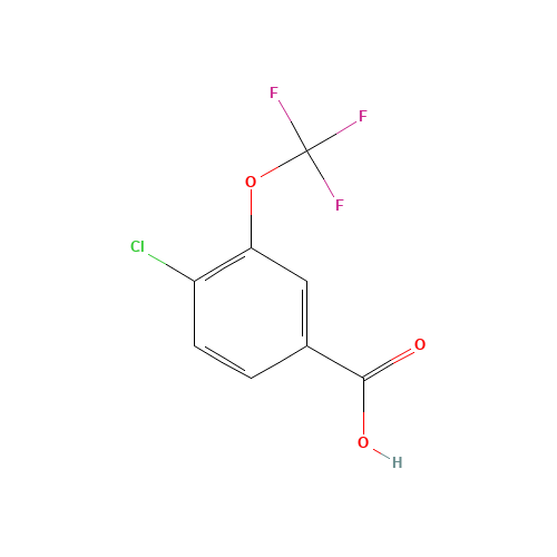 4-CHLORO-3-(TRIFLUOROMETHOXY)BENZOIC ACID (CAS: 886500-50-1) - Related Chemical Product