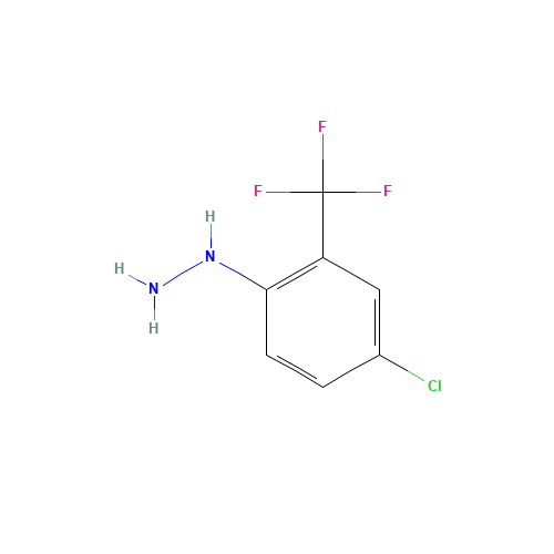 4-CHLORO-2-(TRIFLUOROMETHYL)PHENYLHYDRAZINE (CAS: 1513-34-4) - Related Chemical Product