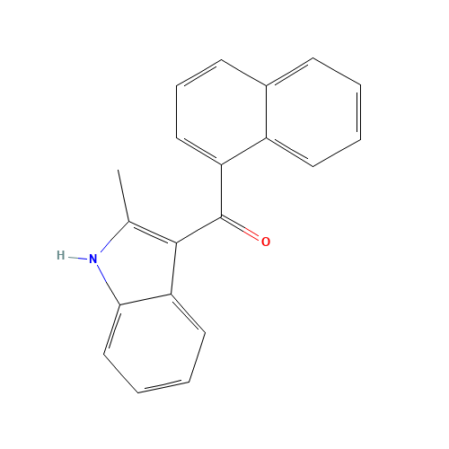 (2-Methyl-1H-indol-3-yl)(naphth-1-yl)methanone (CAS: 80749-33-3) - Related Chemical Product