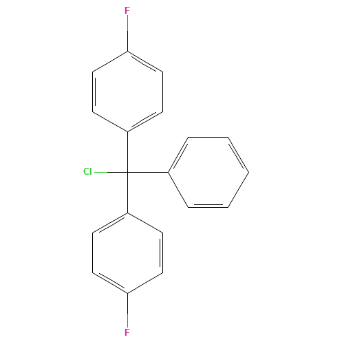 4,4'-(Chloro(phenyl)methylene)bis(fluorobenzene) (CAS: 379-54-4) - Related Chemical Product
