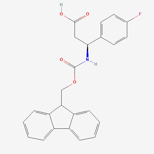 FMOC-(S)-3-AMINO-3-(4-FLUORO-PHENYL)-PROPIONIC ACID (CAS: 479064-89-6) - Related Chemical Product