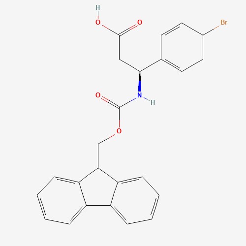 FMOC-(S)-3-AMINO-3-(4-BROMO-PHENYL)-PROPIONIC ACID (CAS: 220497-68-7) - Related Chemical Product