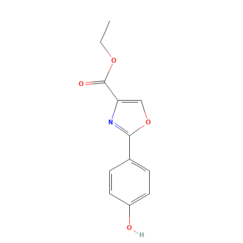 Ethyl 2-(4'-hydroxyphenyl)-1,3-oxazole-4-carboxylate (CAS: 200400-76-6) - Related Chemical Product