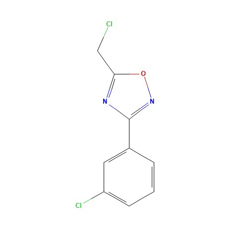 5-(CHLOROMETHYL)-3-(3-CHLOROPHENYL)-1,2,4-OXADIAZOLE (CAS: 51802-78-9) - Related Chemical Product