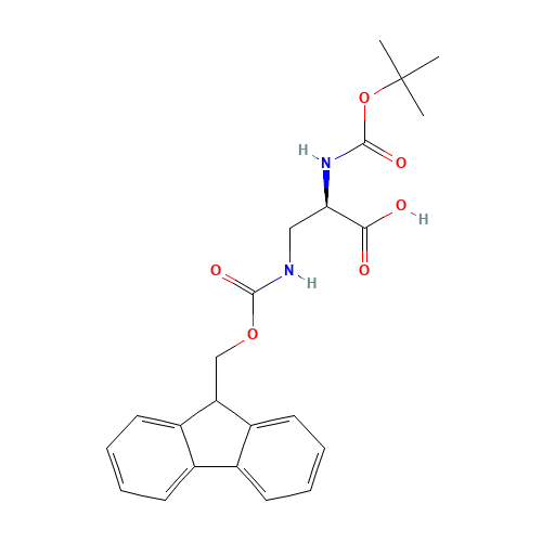 BOC-D-DAP(FMOC)-OH (CAS: 131570-56-4) - Related Chemical Product