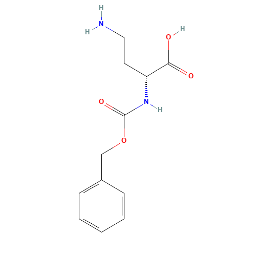 N-alpha-Cbz-D-2-4-diaminobutanoic acid (CAS: 70882-66-5) - Related Chemical Product