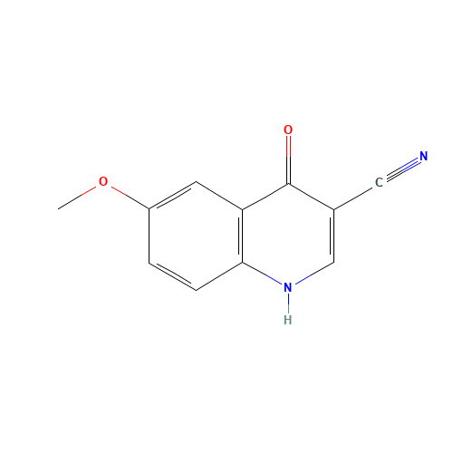 4-Hydroxy-6-methoxyquinoline-3-carbonitrile (CAS: 13669-61-9) - Related Chemical Product