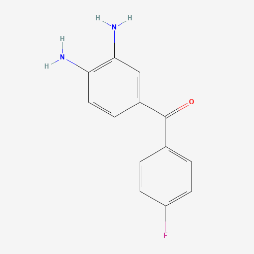 (3,4-DIAMINOPHENYL)(4-FLUORO PHENYL)METHANONE (CAS: 66938-86-1) - Related Chemical Product