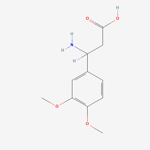 3-Amino-3-(3,4-dimethoxyphenyl)propanoic acid (CAS: 34841-09-3) - Related Chemical Product