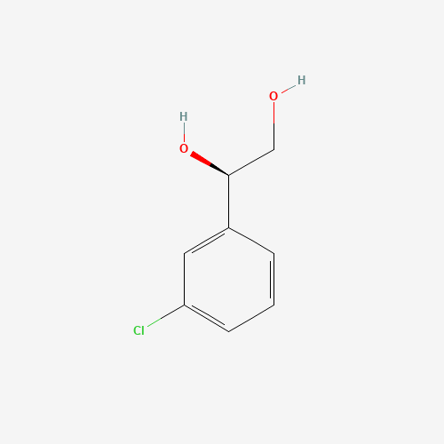 (1R)-1-(3-Chlorophenyl)-1,2-ethanediol (CAS: 80051-04-3) - Related Chemical Product