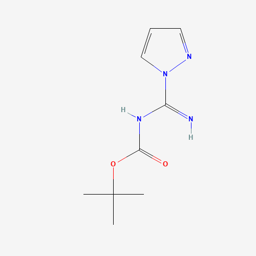 2-Methyl-2-propanyl [amino(1H-pyrazol-1-yl)methylene]carbamate (CAS: 152120-61-1) - Related Chemical Product