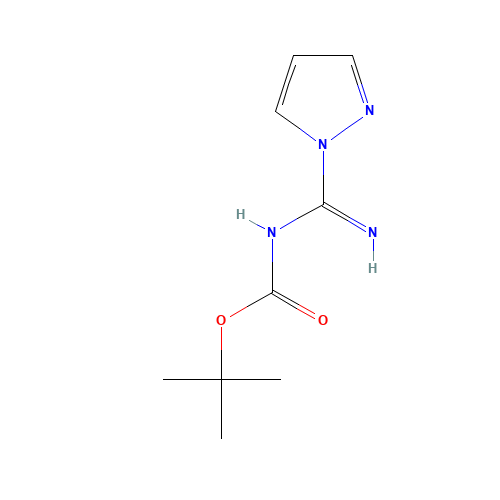 2-Methyl-2-propanyl [amino(1H-pyrazol-1-yl)methylene]carbamate (CAS: 152120-61-1) - Related Chemical Product