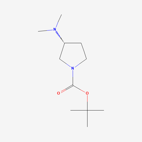 2-Methyl-2-propanyl (3R)-3-(dimethylamino)-1-pyrrolidinecarboxylate (CAS: 1004538-33-3) - Related Chemical Product