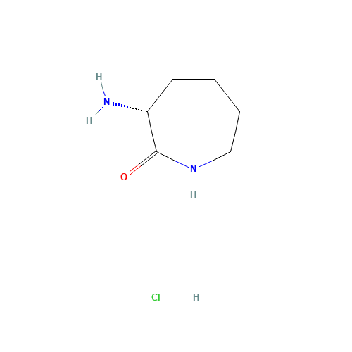 (3R)-2-Oxo-3-azepanaminium chloride (CAS: 26081-03-8) - Related Chemical Product