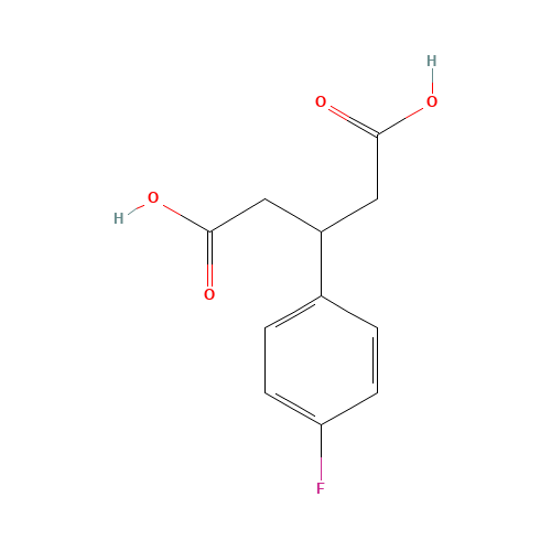 3-(4-Fluorophenyl)pentanedioic acid (CAS: 3449-63-6) - Related Chemical Product