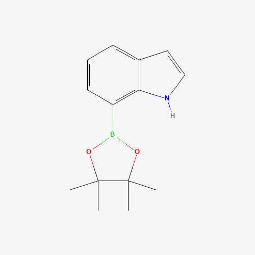 7-(4,4,5,5-Tetramethyl-1,3,2-dioxaborolan-2-yl)-1H-indole (CAS: 642494-37-9) - Related Chemical Product