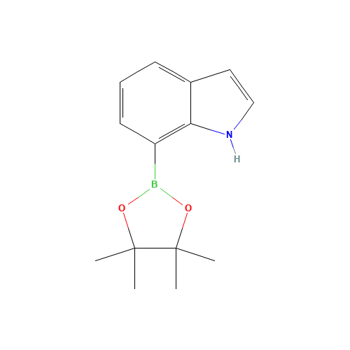 7-(4,4,5,5-Tetramethyl-1,3,2-dioxaborolan-2-yl)-1H-indole (CAS: 642494-37-9) - Related Chemical Product
