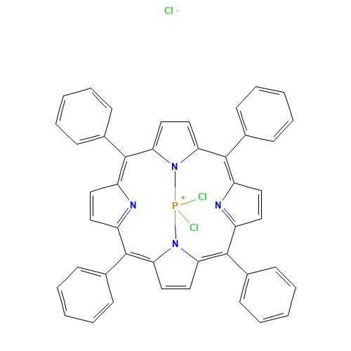 Dichlorophosphonium chloride 2,3,5,7-tetraphenylporphyrin (1:1:1) (CAS: 84896-72-0) - Related Chemical Product