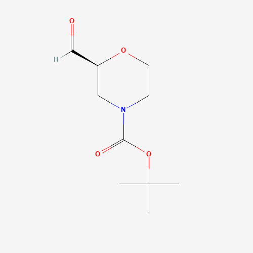 2-Methyl-2-propanyl (2S)-2-formyl-4-morpholinecarboxylate (CAS: 847805-31-6) - Related Chemical Product