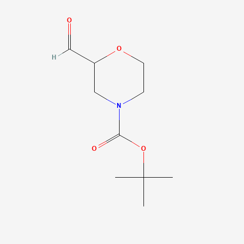 2-Methyl-2-propanyl 2-formyl-4-morpholinecarboxylate (CAS: 218594-02-6) - Related Chemical Product