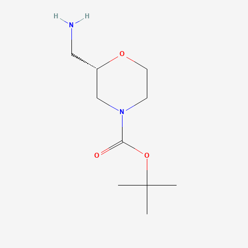 2-Methyl-2-propanyl (2S)-2-(aminomethyl)-4-morpholinecarboxylate (CAS: 879403-42-6) - Related Chemical Product